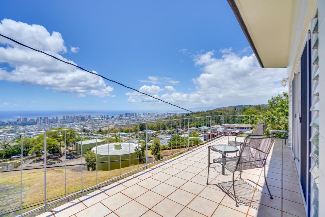 Honolulu Hideaway With Balcony City And Ocean View! Apartment Exterior photo